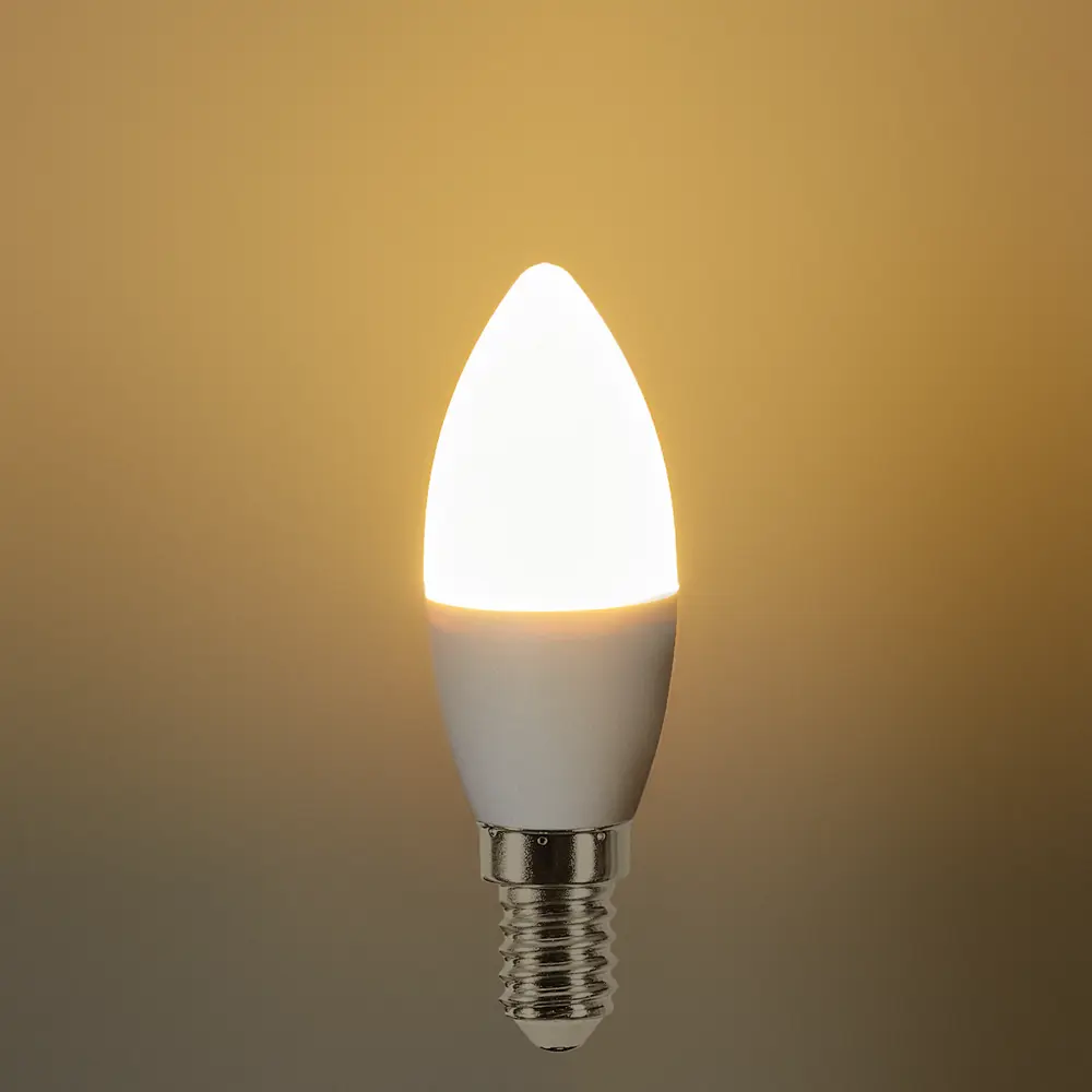 Светодиодная лампа Osram E14 9Вт теплый белый для уютного освещения 89411193 STLM-1572524 - Вид №2