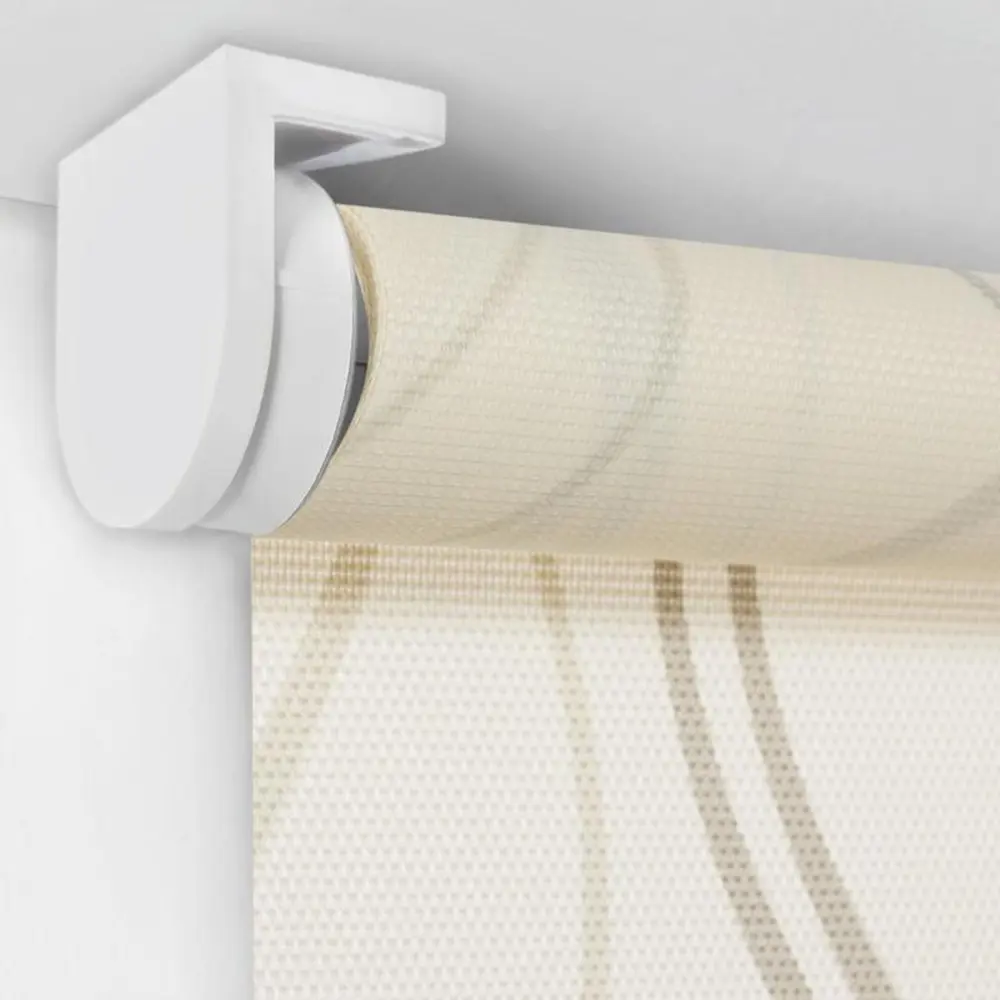 Штора рулонная «Волна» 80х190 см цвет бежевый PRAKTO Геометрия STLM-2182089 - Вид №2