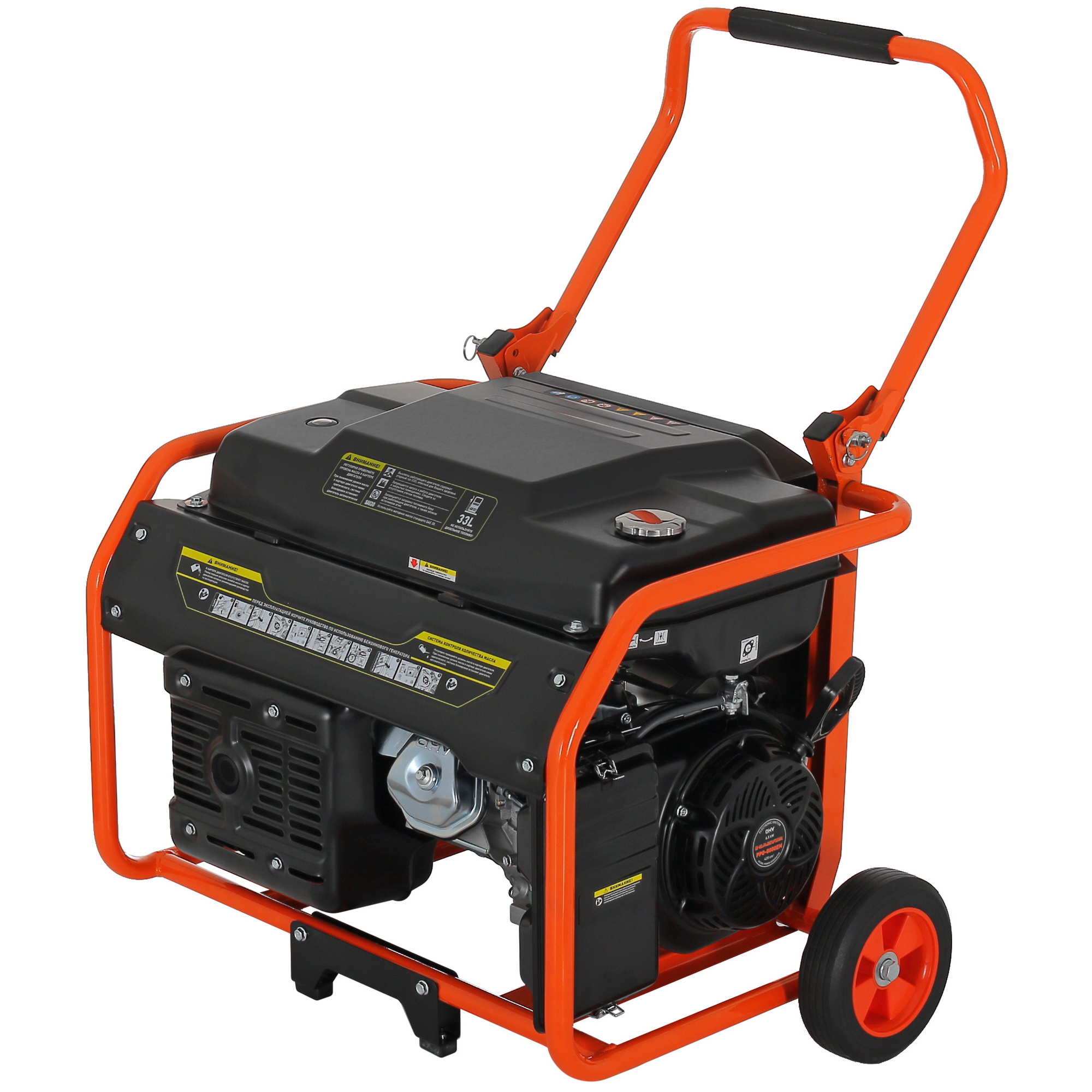 Электрогенератор   бензиновый Carver PPG-8000ЕM 9100269 STDN-0035172 - Вид №5