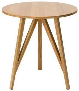 LOEHR Круглый деревянный стол на контракт Faber