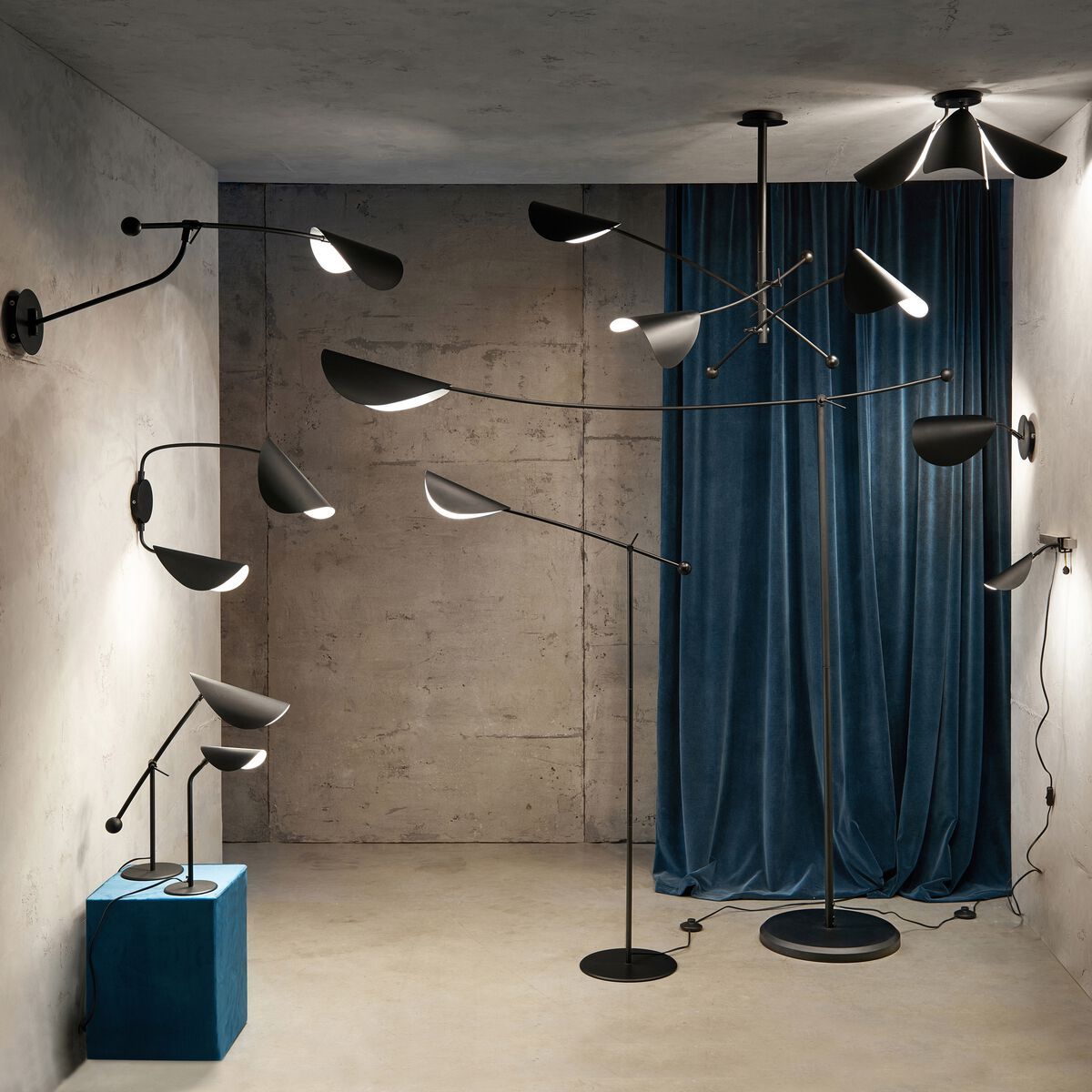 Регулируемая металлическая потолочная лампа AMPM Funambule ARCH-00049571 - Вид №7