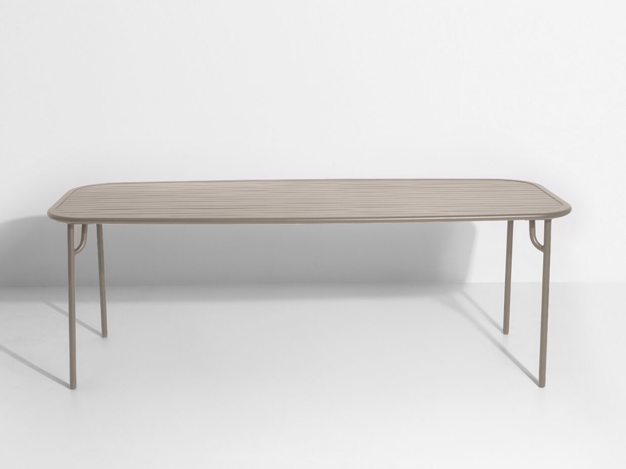 Алюминиевый прямоугольный садовый стол с порошковым покрытием Petite Friture выходные ARCH-00046111 - Вид №4