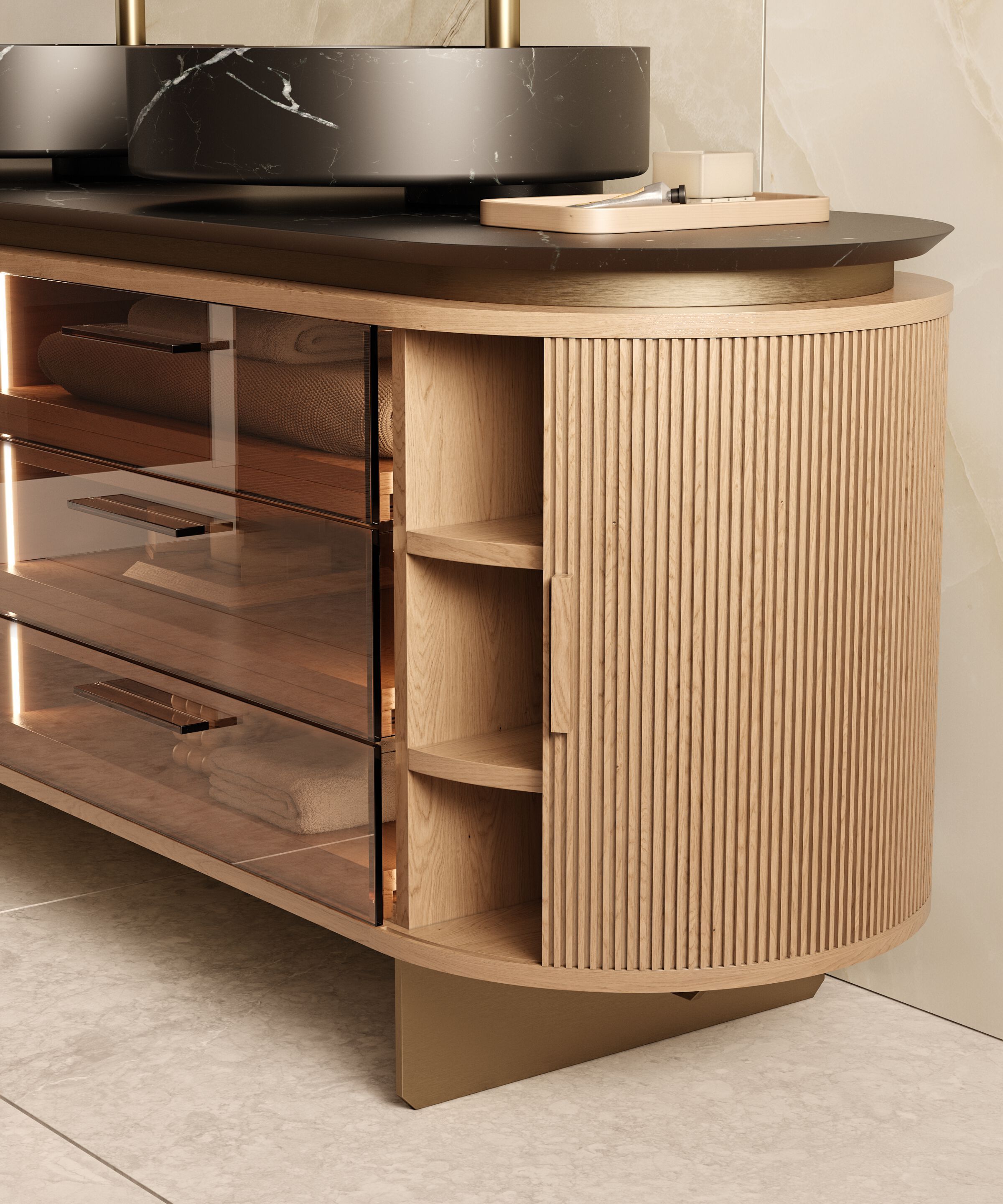 Напольная мебель для ванной MOMA Design Eclectic ARCH-00149097 - Вид №2