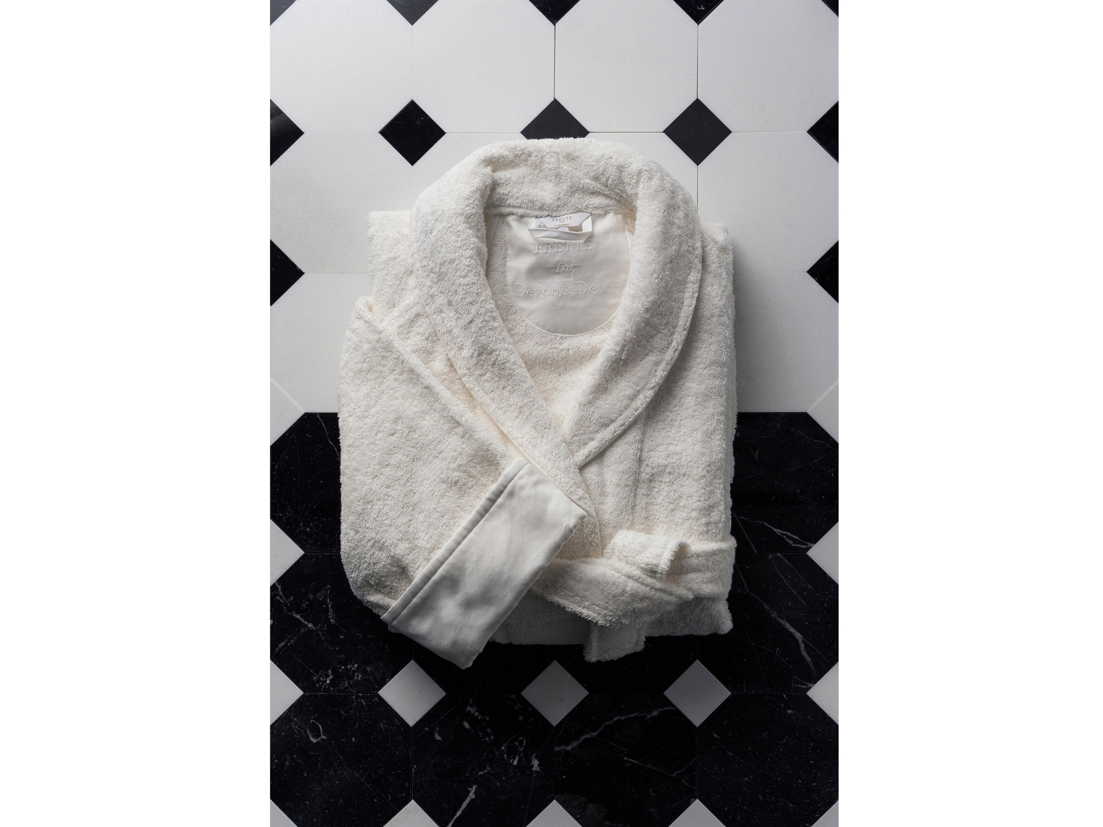 Махровый халат из хлопка Devon&Devon Frette ARCH-00068893