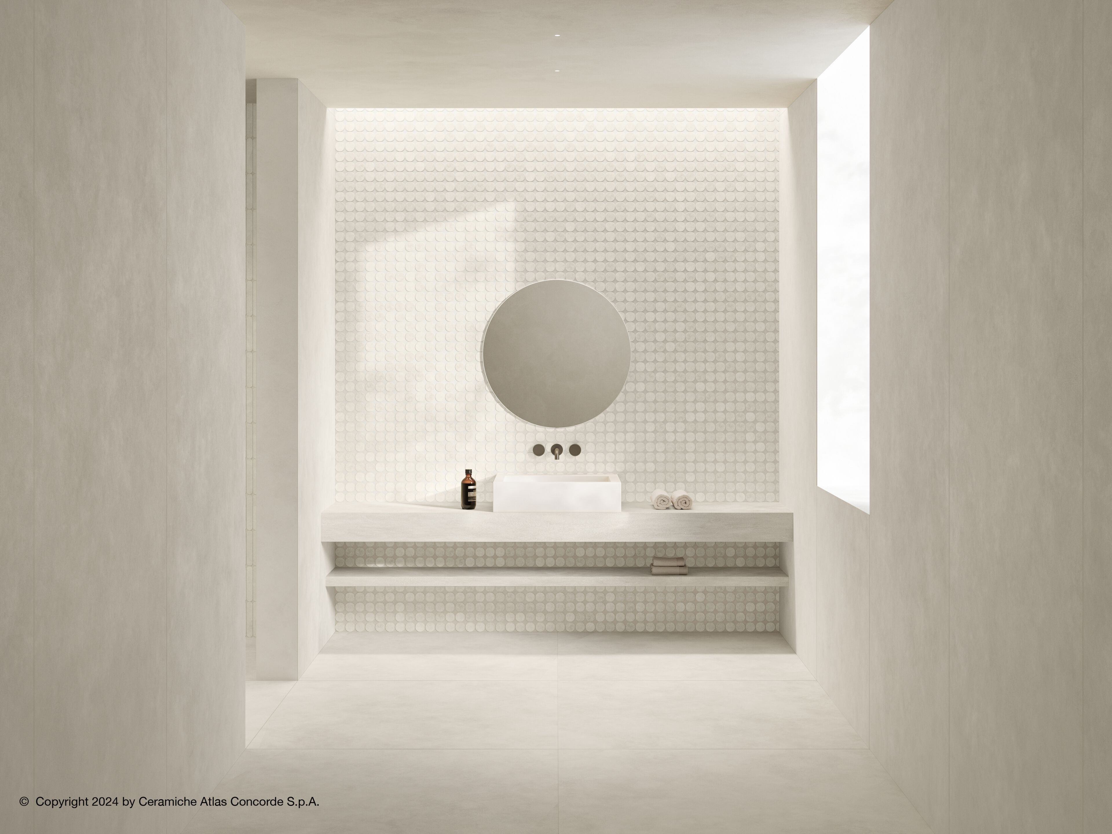 Пол / керамогранит с эффектом цемента Atlas Concorde Boost Expression ARCH-00072605 - Вид №25