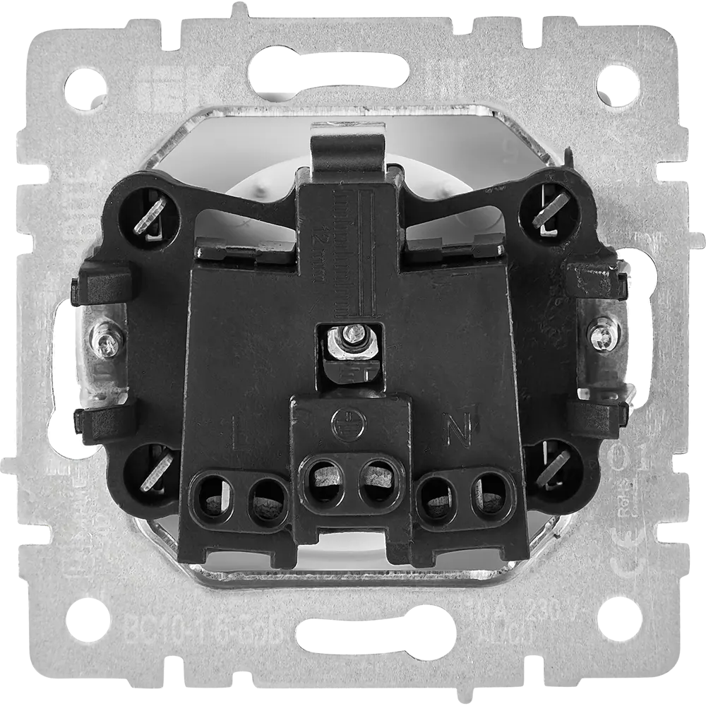 Розетка IEK Brite влагозащищенная с крышкой и шторками, бежевая 87761503 STLM-1115006 - Вид №3