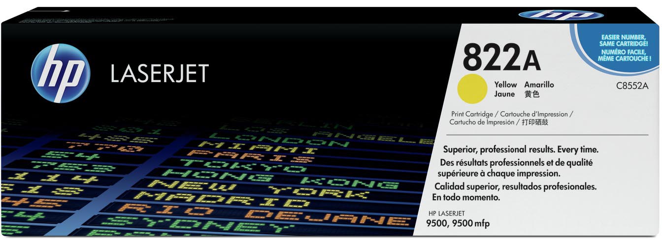 C8552A color laserjet yellow print cartridge HP Santreyd 