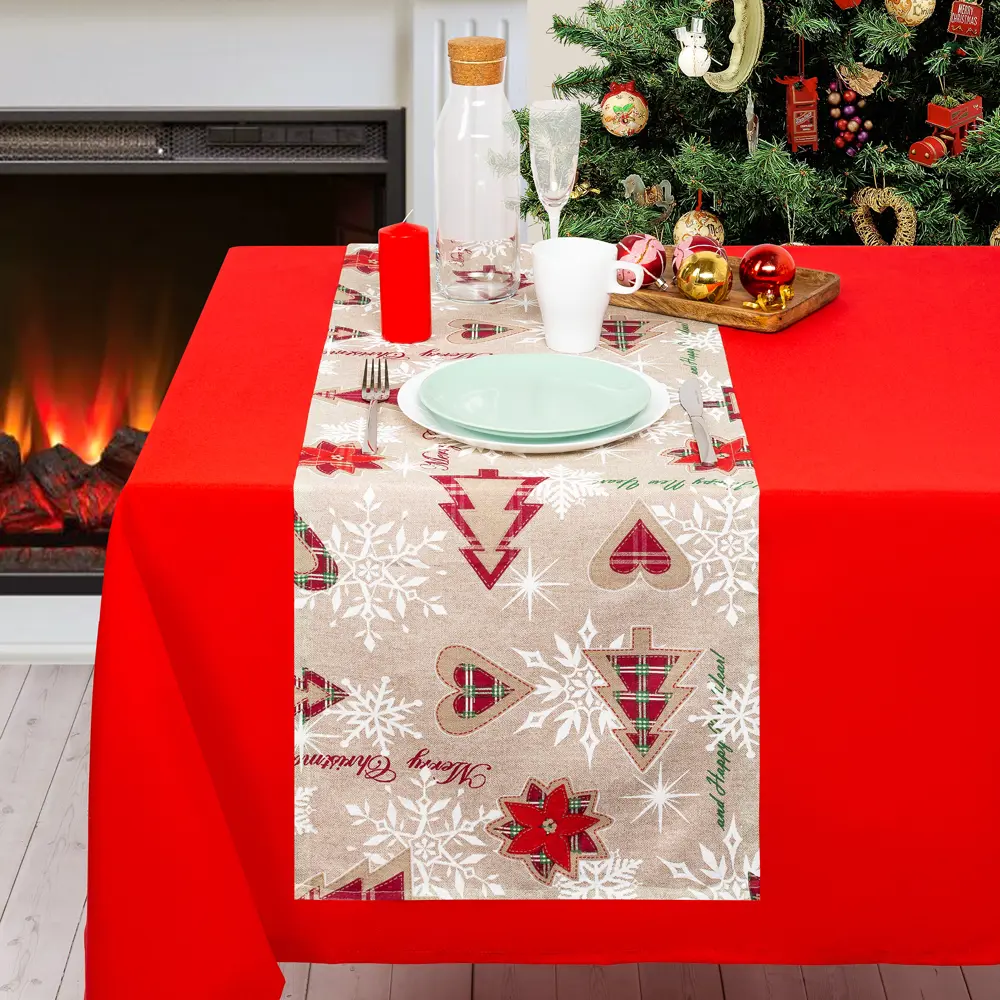 Дорожка «Пряничный домик» 40х140 см, цвет бежевый Altali STLM-2187247