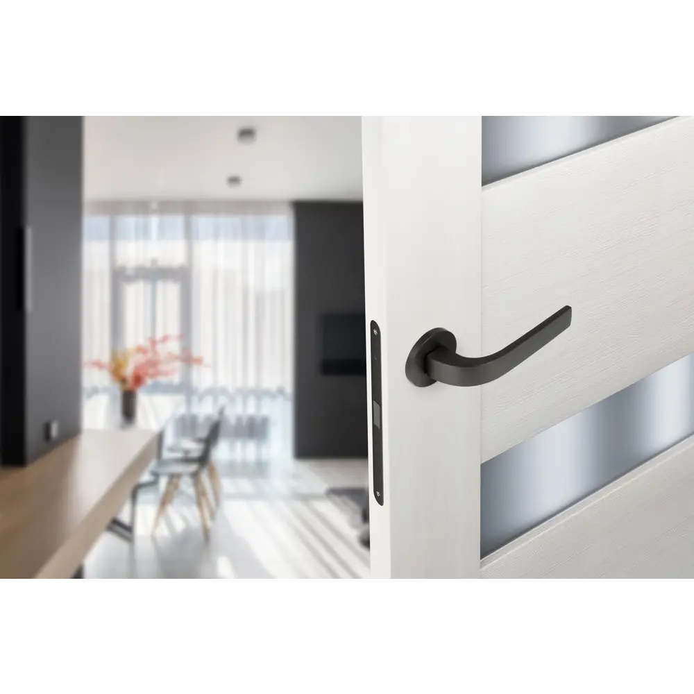 EDSON: Межкомнатные дверные ручки EDS-83H-R2 в цвете графит 85169322 STLM-0059365 - Вид №5