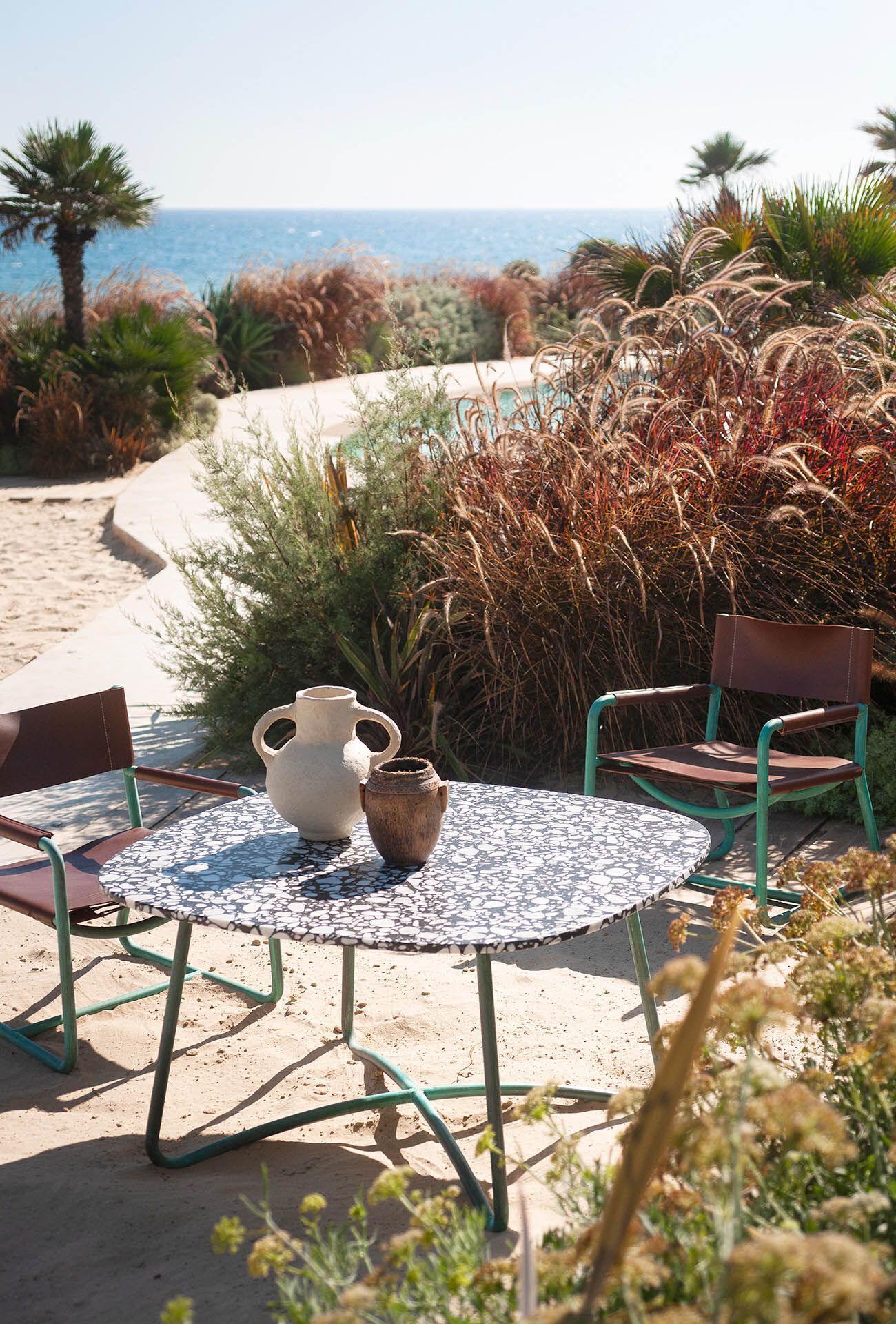 Палладианский каменный садовый стол Baxter ARCH-00025978 - Вид №1