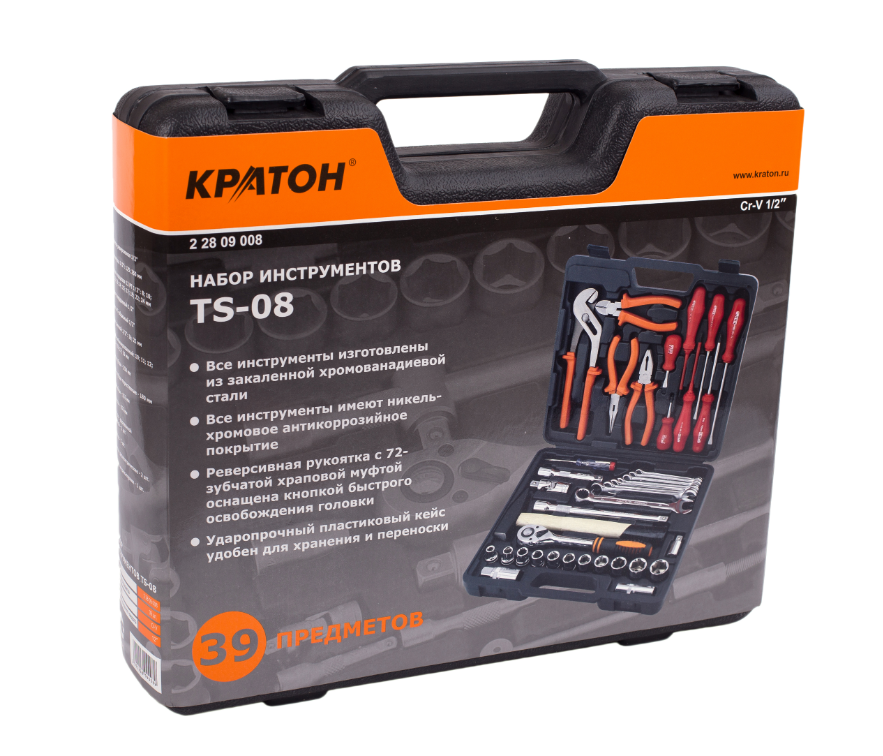 Набор инструментов Кратон TS-08 9127826 STDN-0082415 - Вид №5