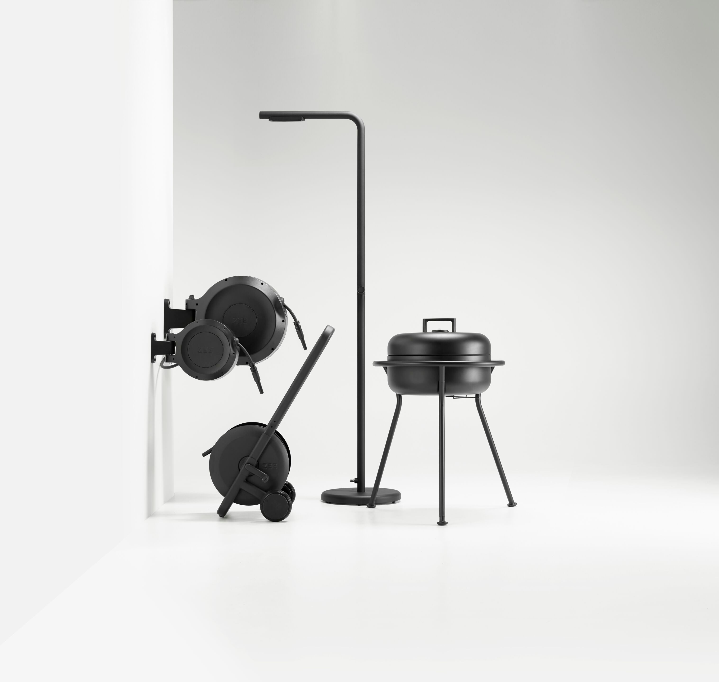 Оцинкованная стальная тележка для шланга ZEE Tasman ARCH-00140441 - Вид №10