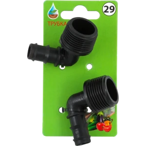 Угол для ПНД трубки BOUTTE,  3/4 дюйма-16 мм, 2 шт. №29