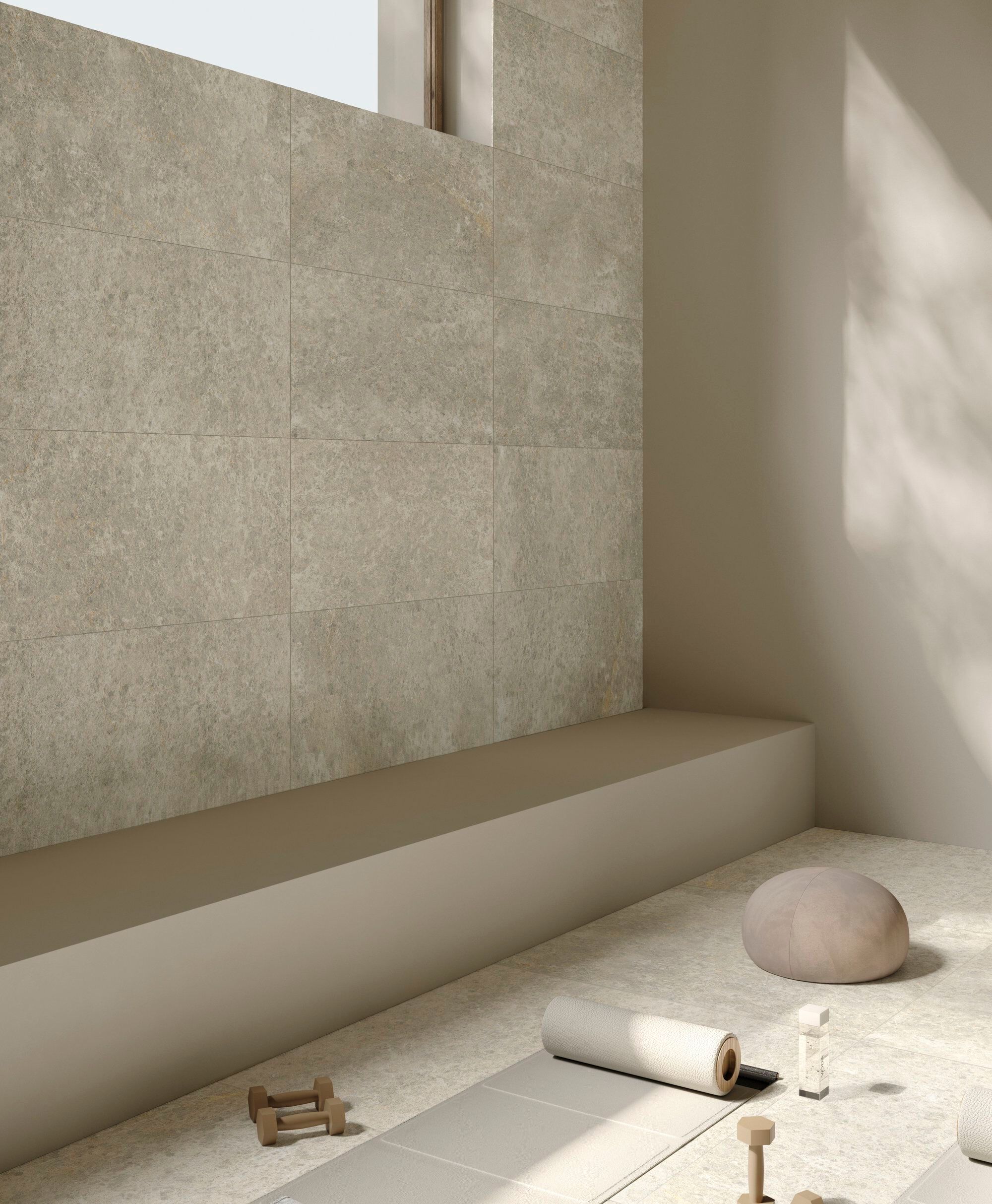 Пол / облицовка керамогранита с эффектом камня Fiandre Pulsar ARCH-00072911 - Вид №1