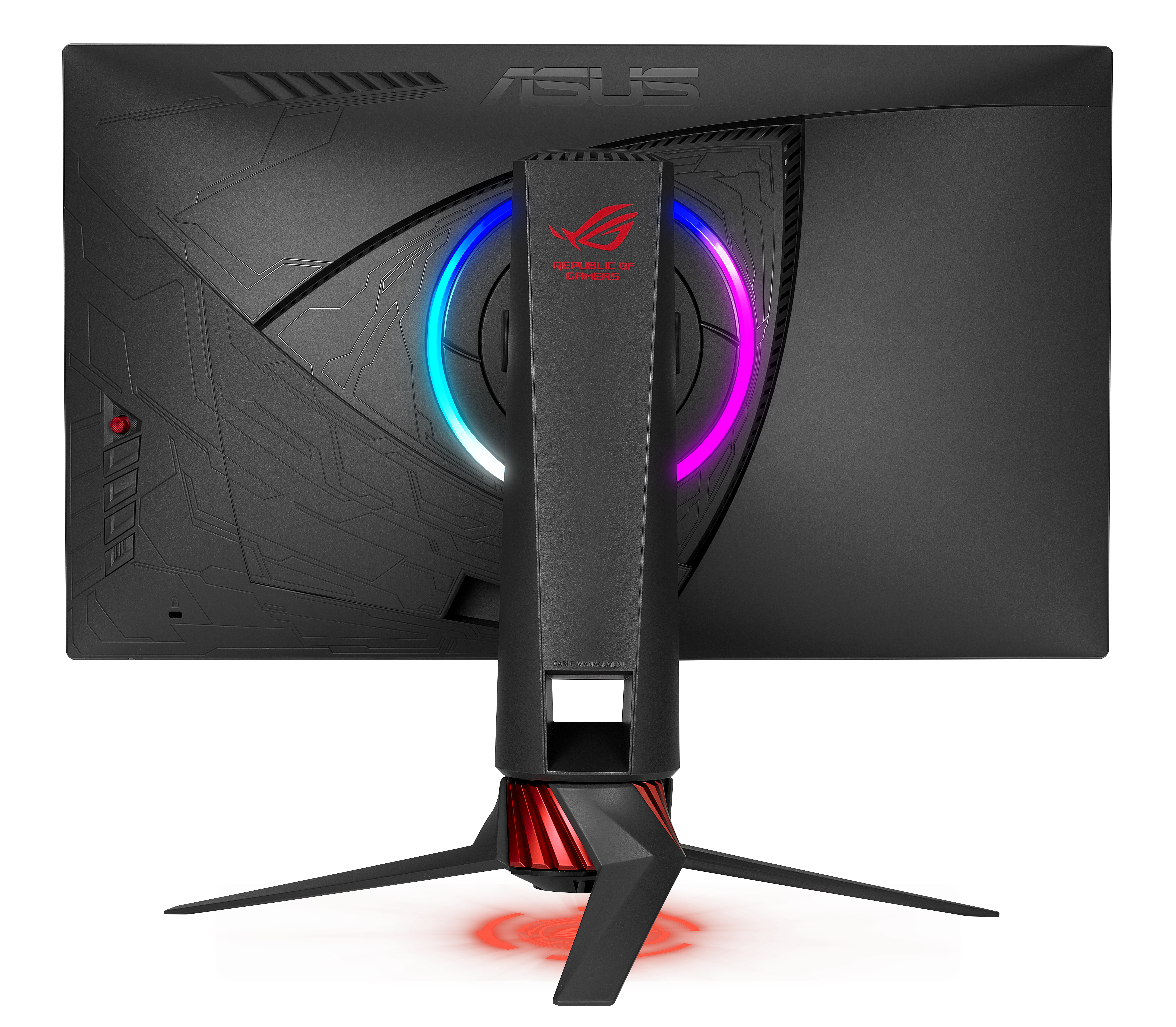 90LM03U0-B01370 rog strix xg258q 24.5" геймерский монитор full hd (1920x1080), 1 мс, до 240 гц, displayport, hdmi, usb 3.0, freesync ASUS ASUS ROG Santreyd  - Вид №6