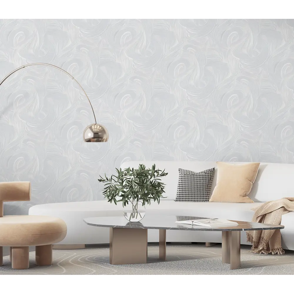 Обои флизелиновые Asc Wallpaper Elsa серые 1.06 м 192021 STLM-2086679 - Вид №5