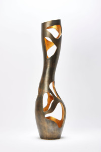 Безделушка / ВАЗа сусальное золото-бронза