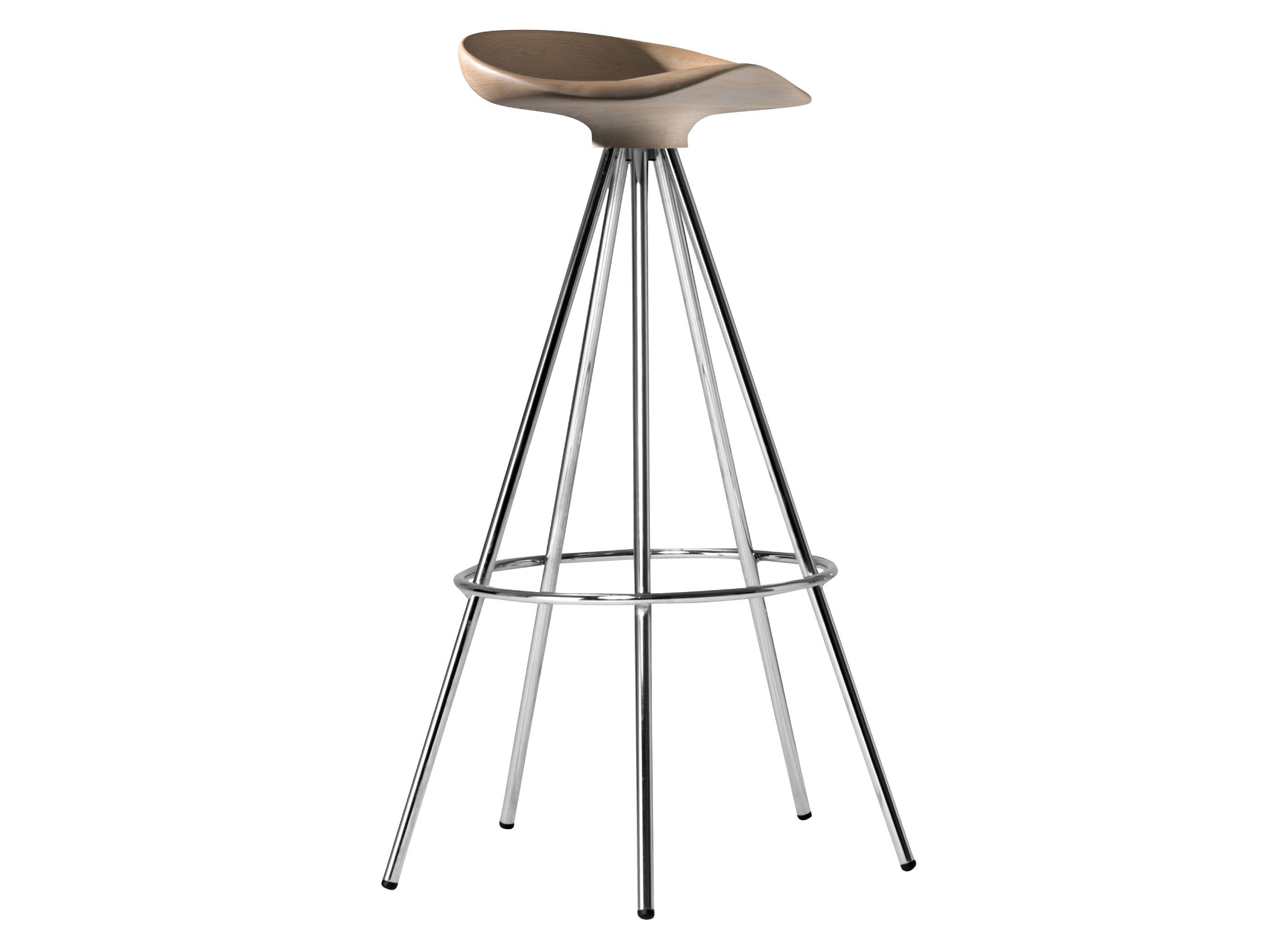 Высокий стул на алюминиевом и деревянном насесте BD Barcelona JAMAICA ARCH-00045222