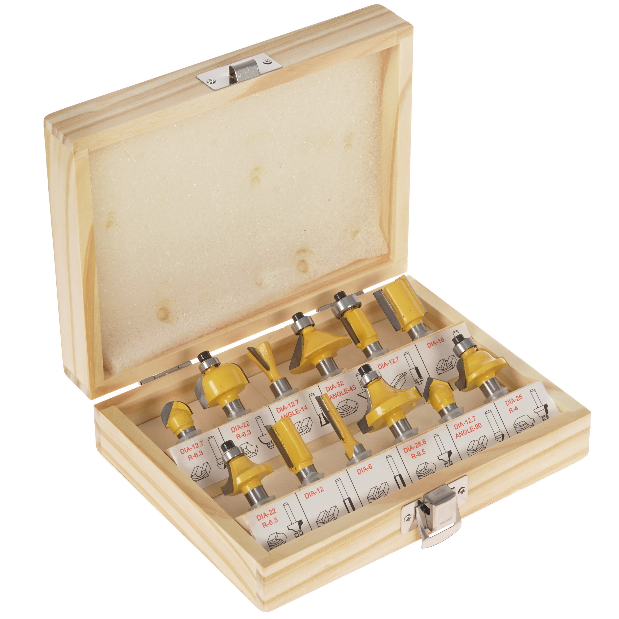 Фрезер DEKO DKR1600E  + набор фрез RBS12 9945332 STDN-0124580 - Вид №9