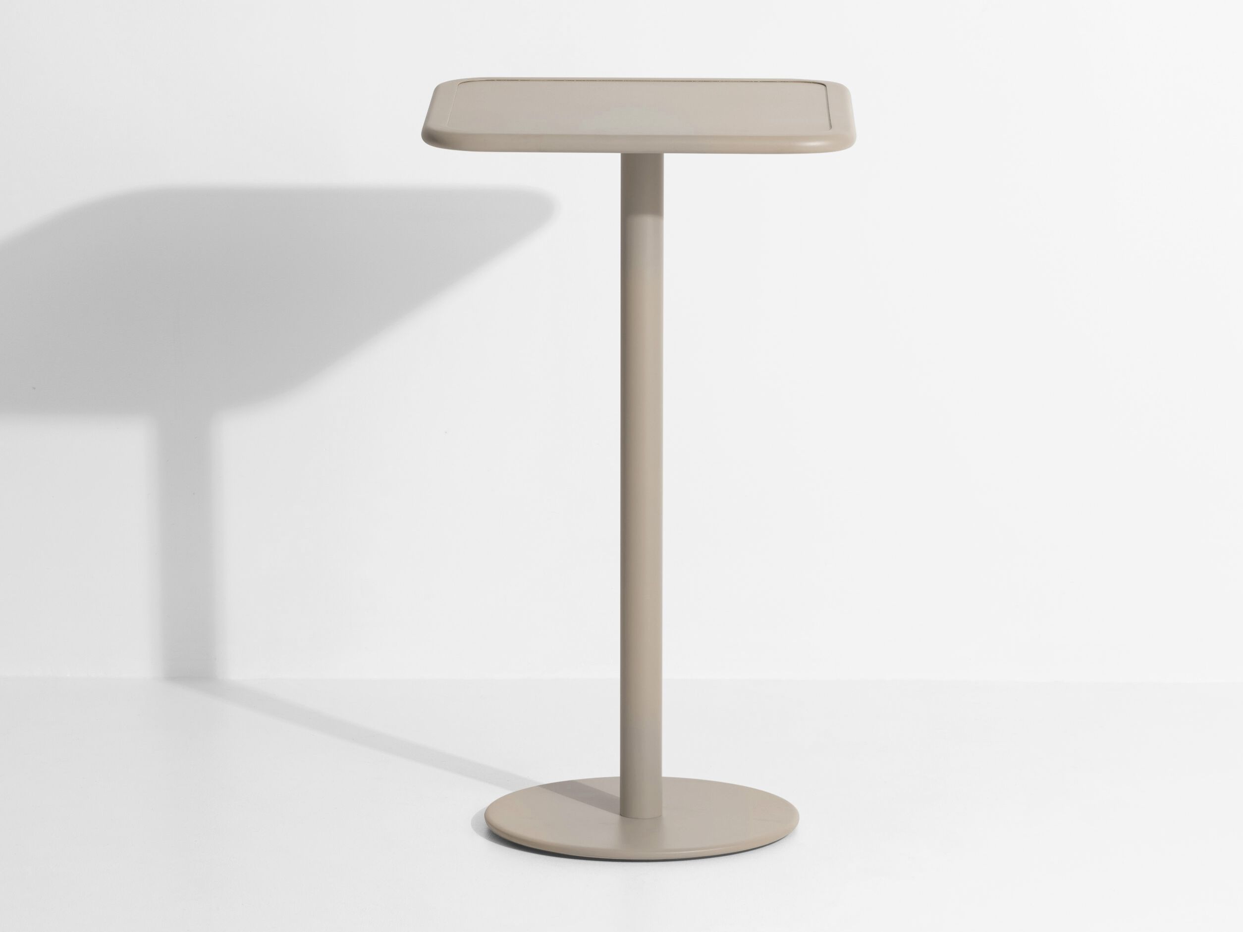 Высокий квадратный алюминиевый садовый стол с порошковым покрытием Petite Friture выходные ARCH-00039748 - Вид №28