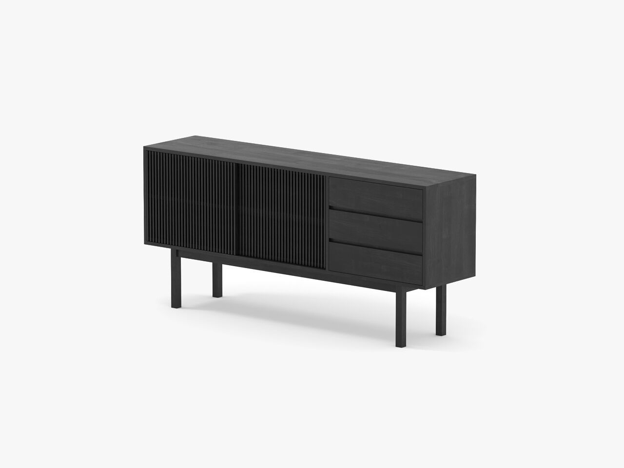 Шкаф из массива дерева с ящиками Air Division Telegramme ARCH-00106148 - Вид №4