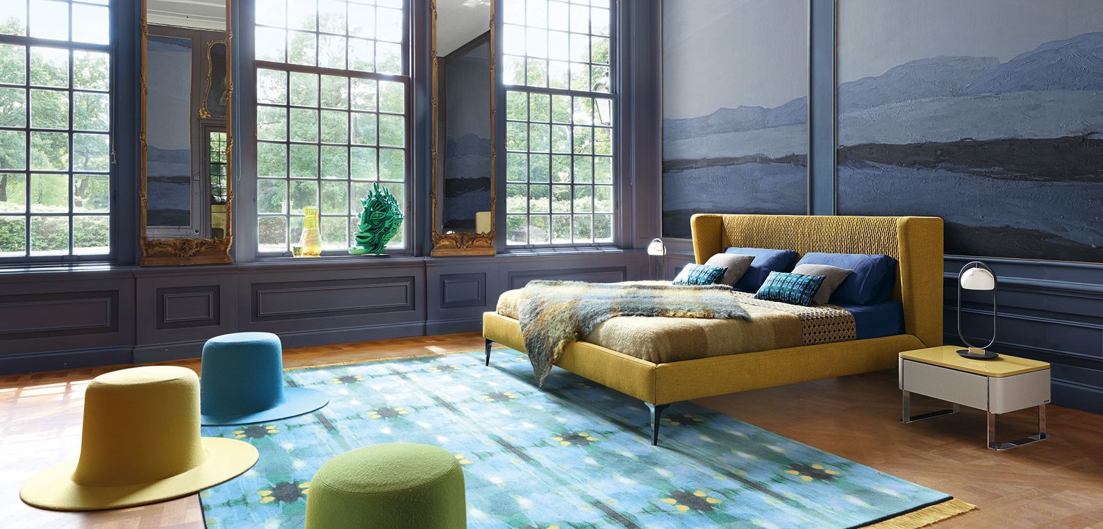 Прямоугольная прикроватная тумбочка из МДФ с ящиками ROCHE BOBOIS ARCH-00129024 - Вид №4