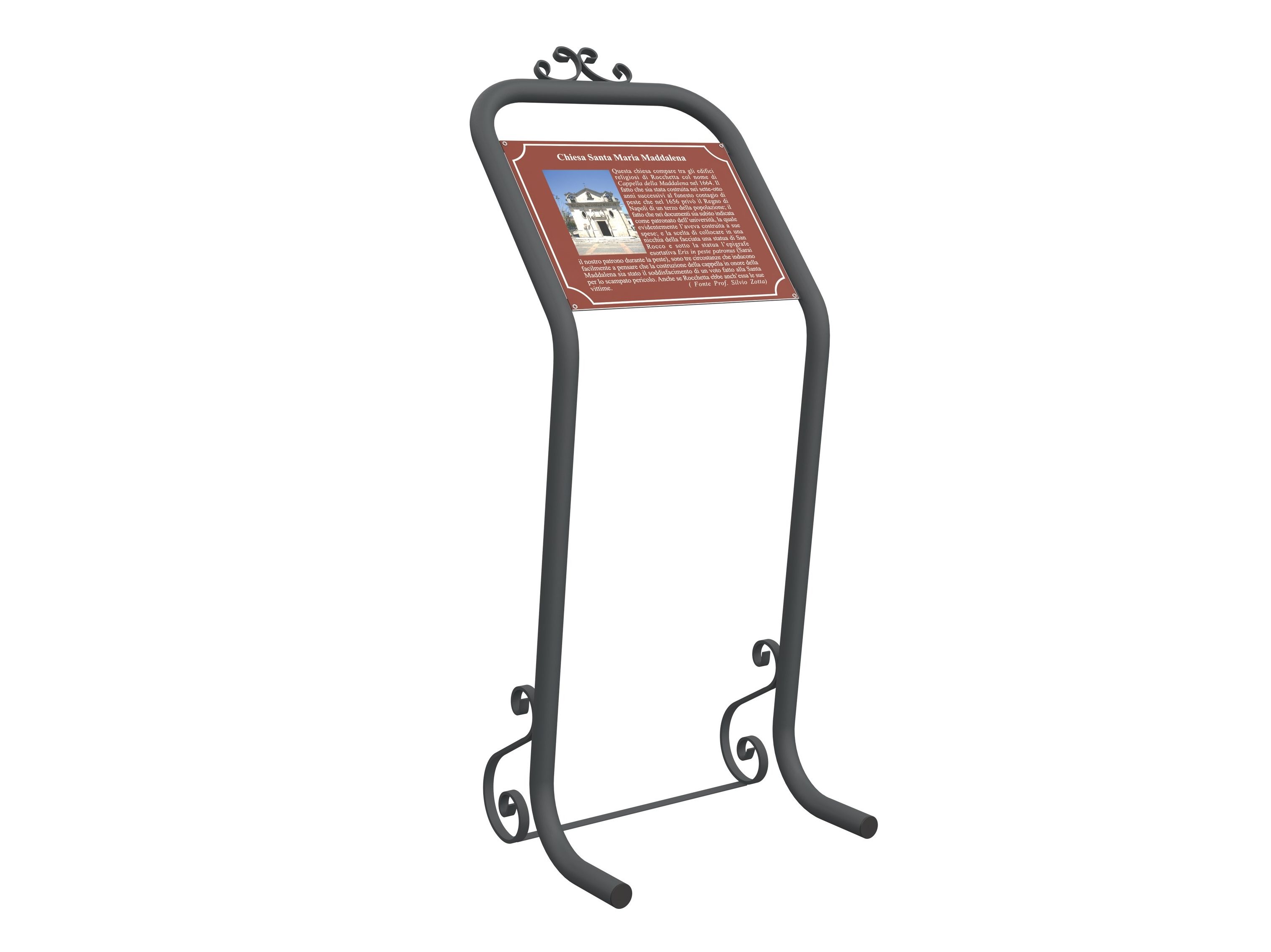 Стальное общественное пространство пюпитр Lazzari Флоренция ARCH-00143331 - Вид №1