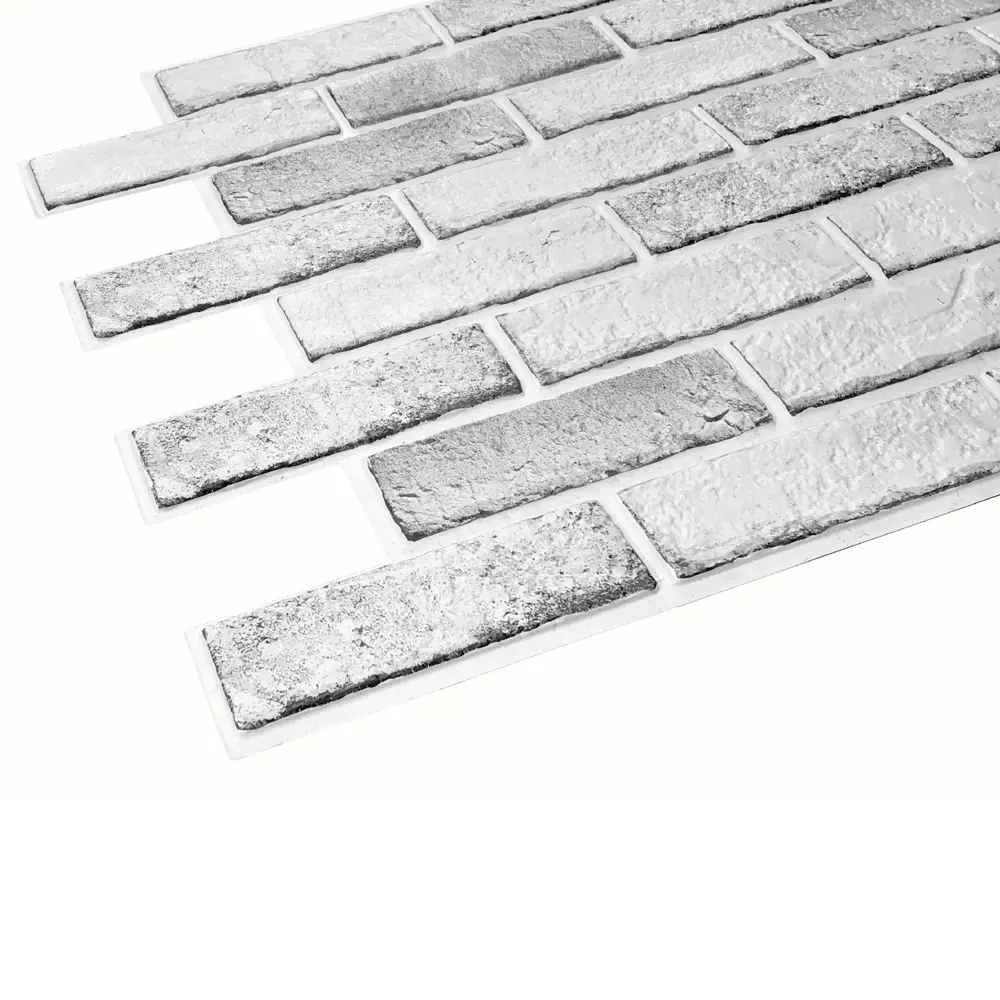 Стеновая панель ПВХ Кирпич Гент 960x485x0.3 мм 0.42 м² Santreyd STLM-2041271 - Вид №1