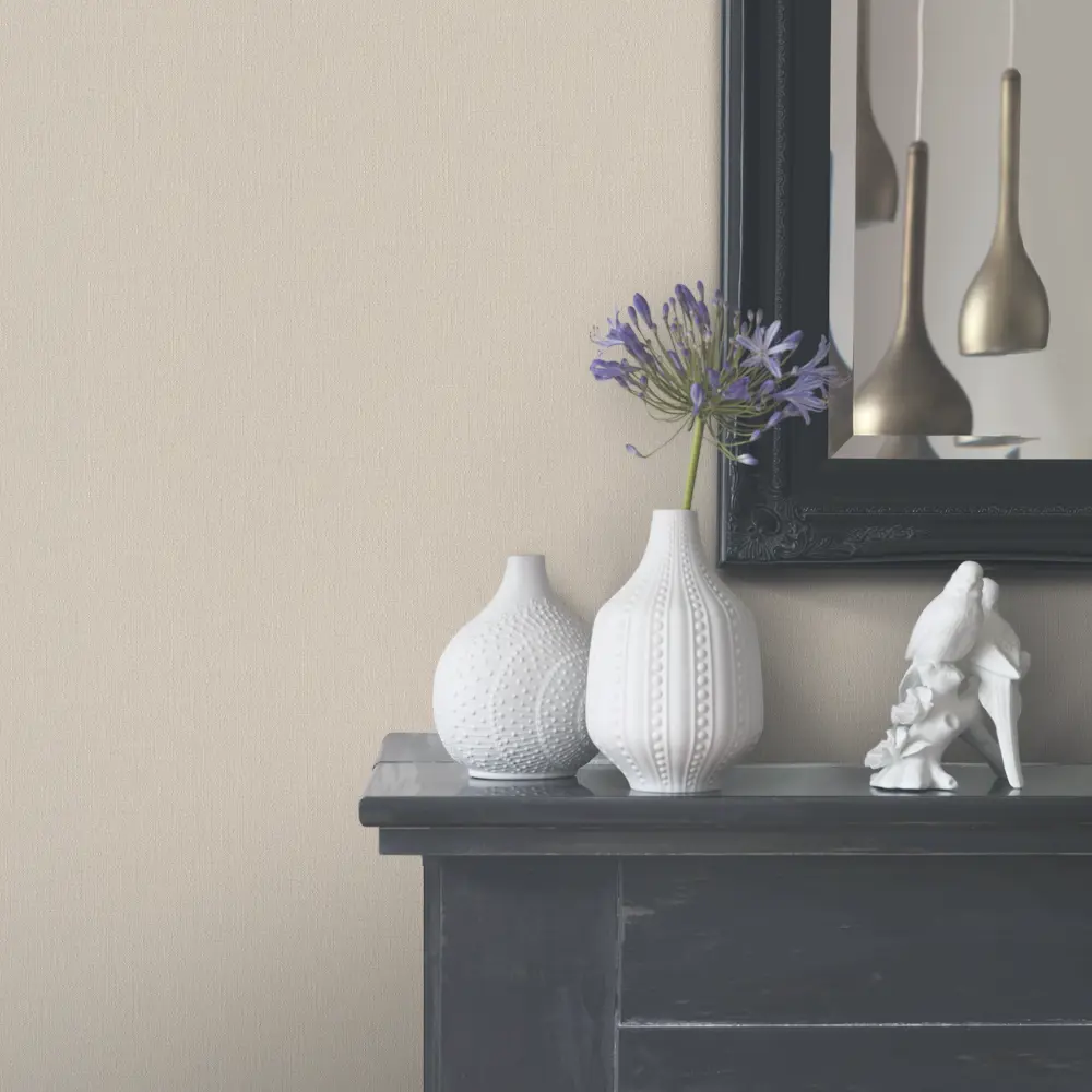 Обои флизелиновые Inspire Carolyn светло-бежевые 1.06 м Trench 6 STLM-2067140 - Вид №2