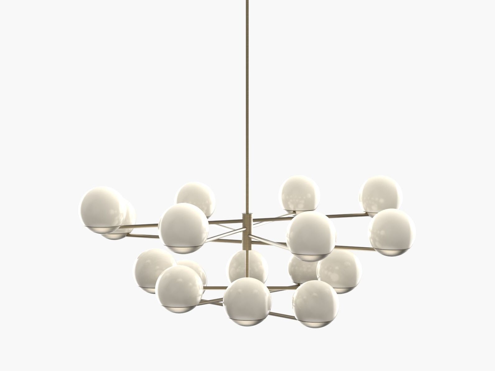 Светодиодный потолочный светильник ручной работы Cameron Design House Мяч и обруч ARCH-00046589 - Вид №6