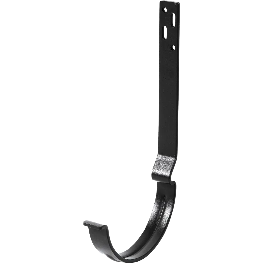 Держатель желоба сталь 125 мм 280 мм цвет серый ИНТЕРПРОФИЛЬ STLM-2069219