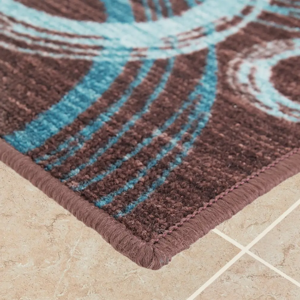 Коврик Ctim Стелла 40x60 см нейлон цвет коричневый STLM-2133940 - Вид №1