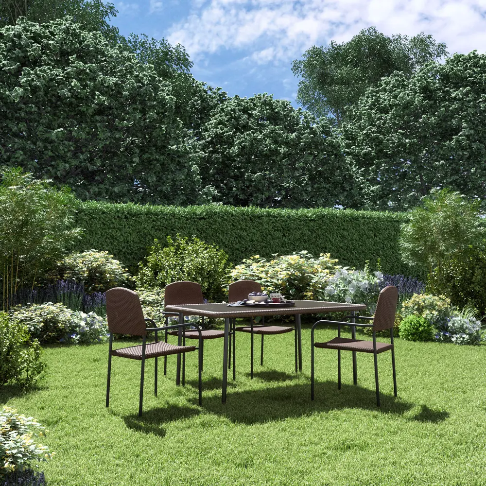 Садовое кресло Santreyd Zena со штабелируемой системой хранения 82509712 STLM-0028945 - Вид №11