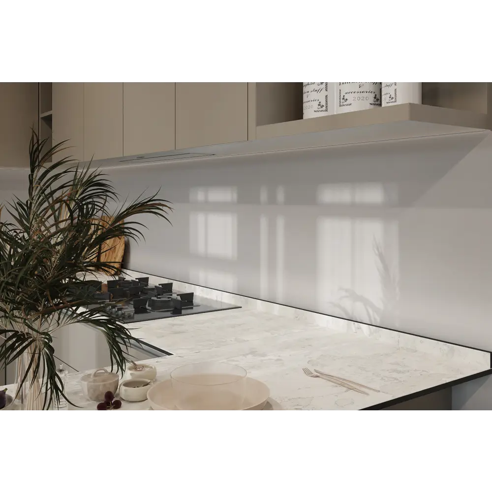 Стеновая панель Alternative Гессо бежевая для кухни 300×60 см 89406882 STLM-1569187 - Вид №8