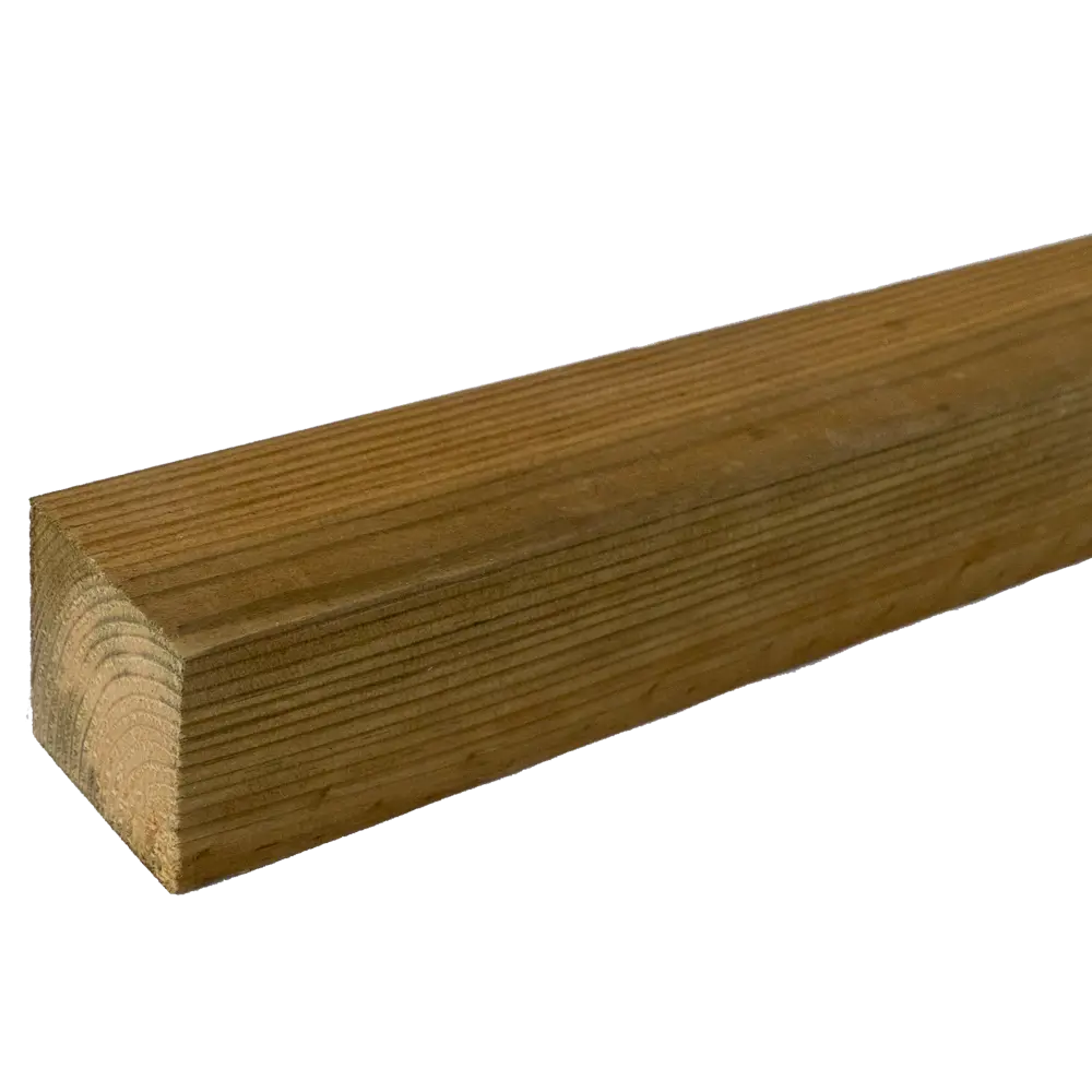 Брус строганый импрегнированный 92x92x3000 мм хвоя сорт оптима РУСШПАЛА STLM-2031104