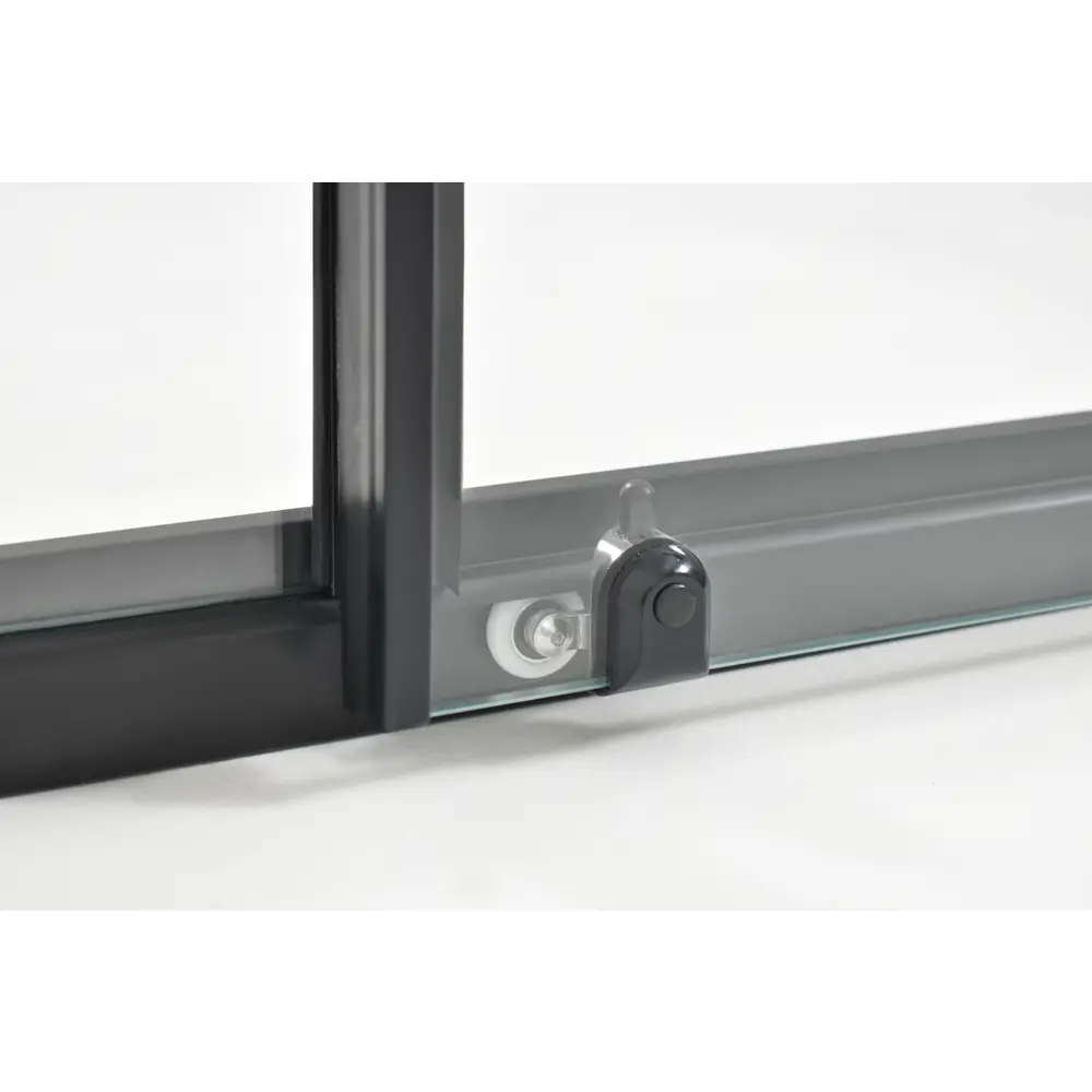 Душевая ширма Метакам Apart Black 1/4 круга 90x90x185см цвет профиля черный раздвижная стекло 4мм прозрачное 89361546 STLM-2132893 - Вид №9