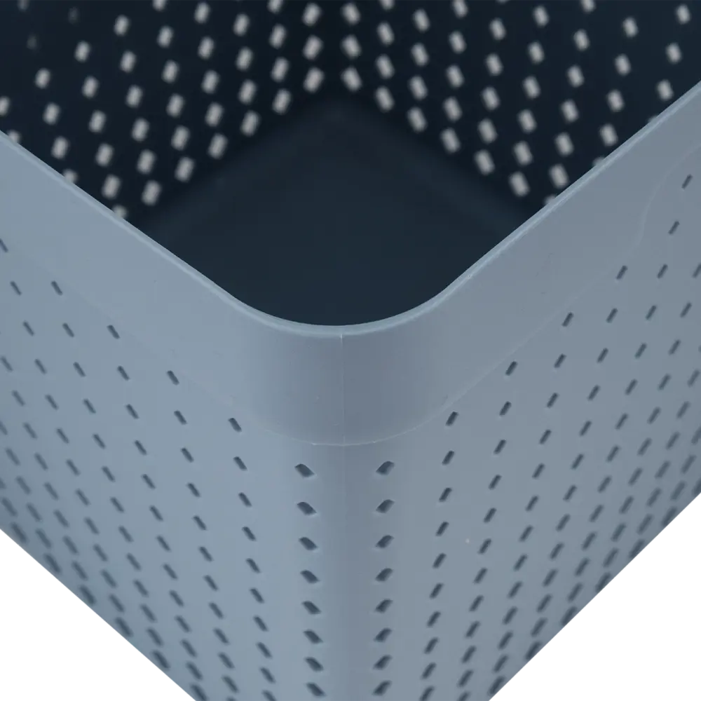 Корзина Seoul 29.5x29.5x29.5 см 21 л полипропилен цвет голубой PLAST TEAM STLM-2121101 - Вид №4