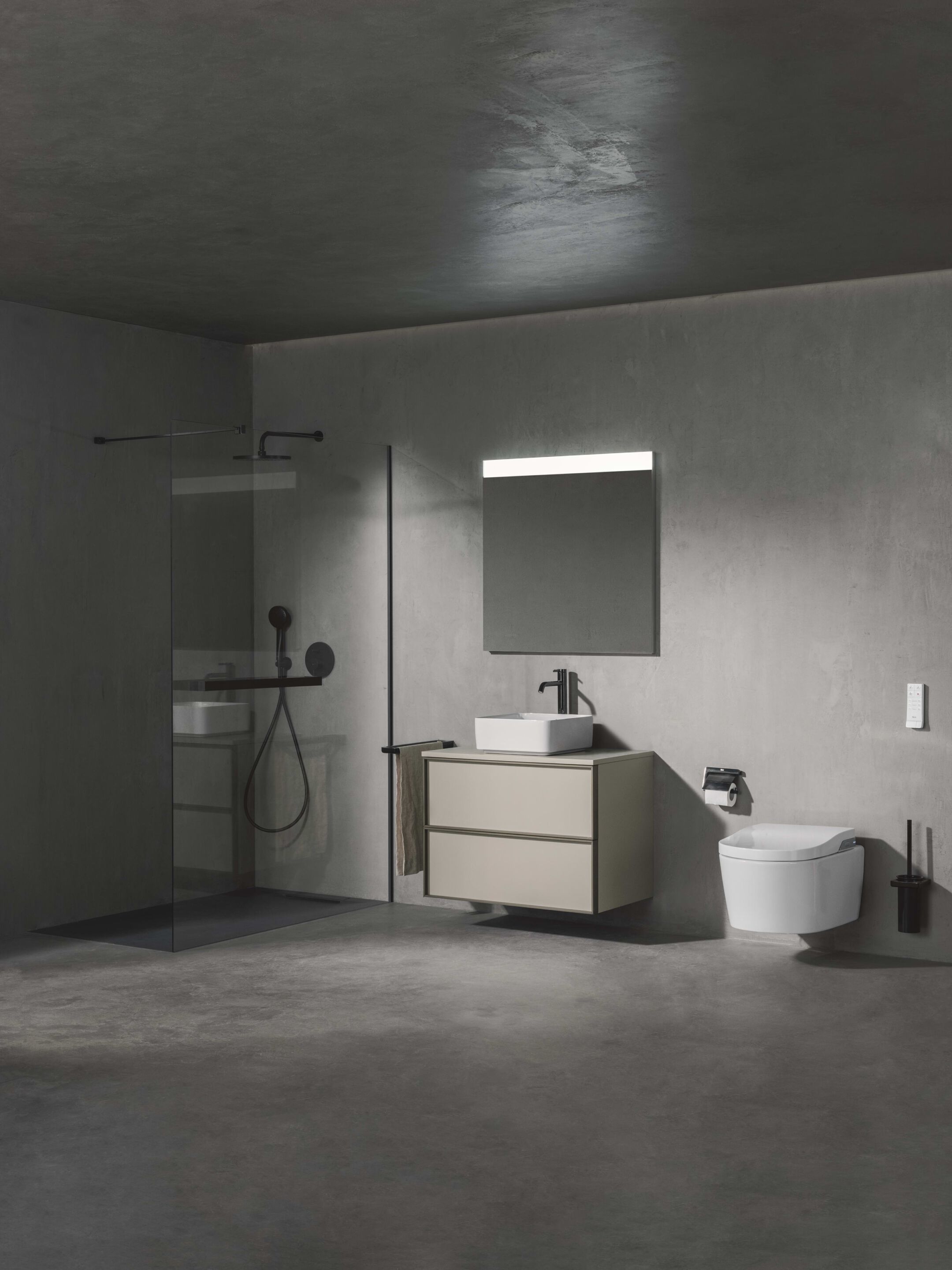 Прямоугольное зеркало со встроенным настенным освещением Roca EIDOS 8123 ARCH-00032296 - Вид №6