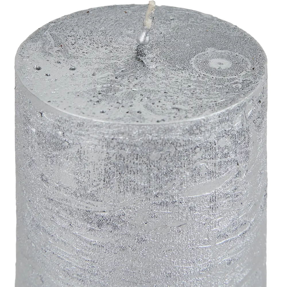 Santreyd Свеча-столбик «Рустик» серебристая для интерьерного декора 83305493 STLM-0040299 - Вид №1