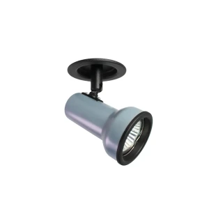 Спот поворотный встраиваемый E51, 1 лампа, 2 м², цвет графит