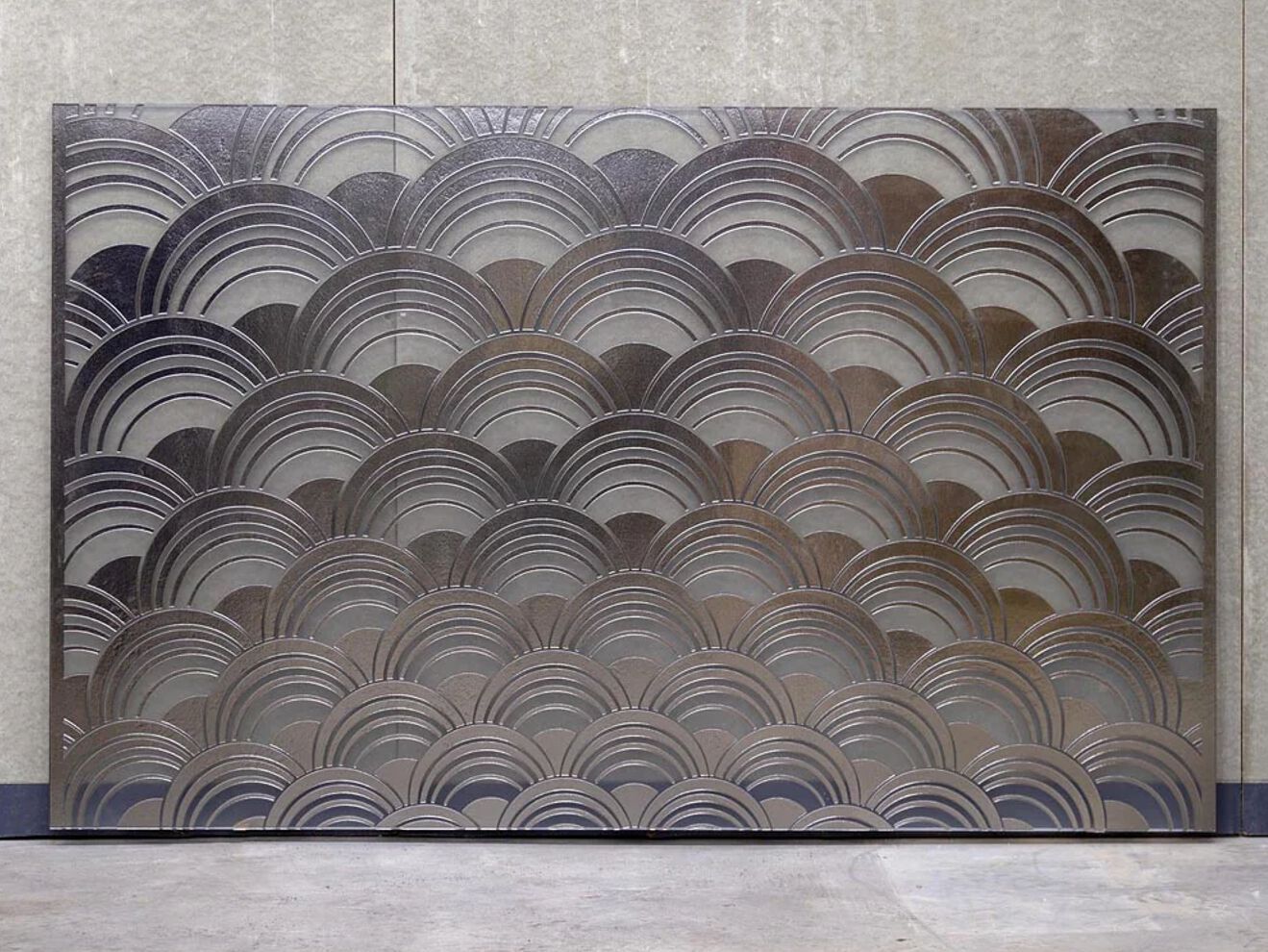 Декоративная стеклянная панель PlusObject MERMAID ARCH-00119046