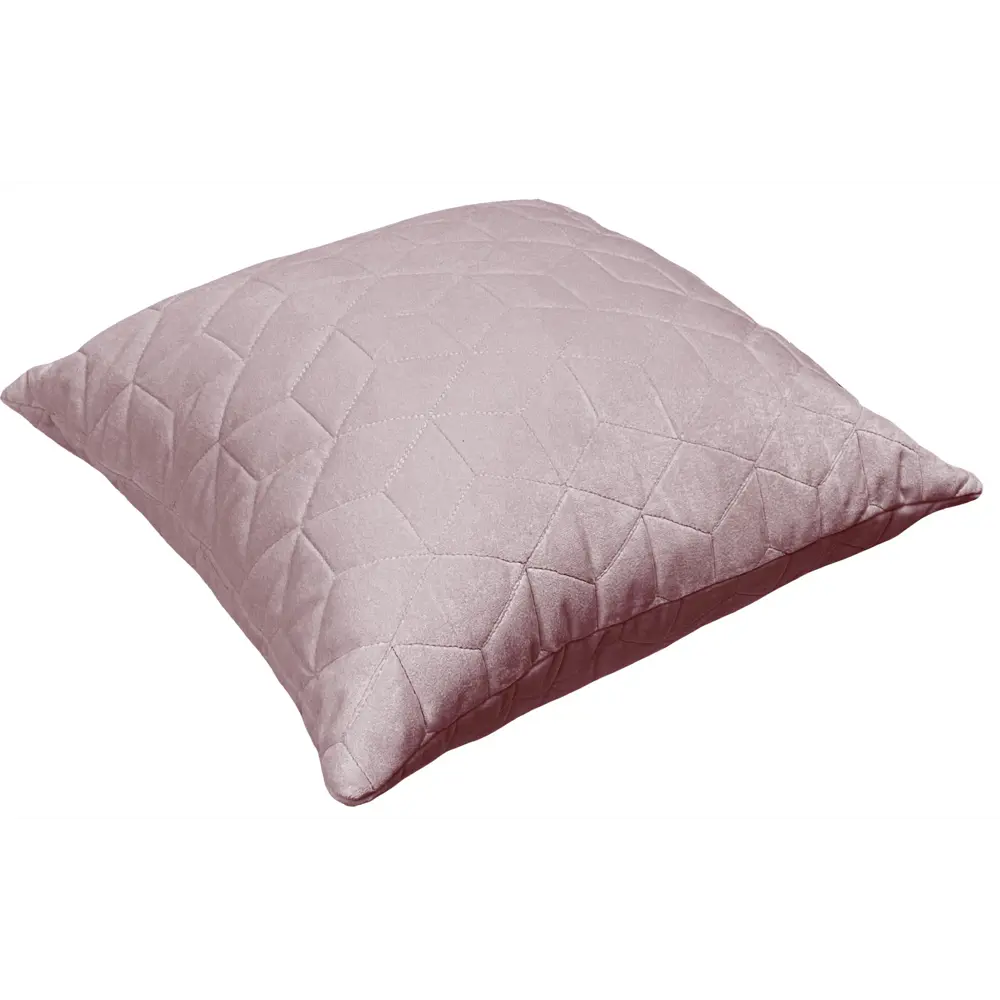 Подушка Seasons Geometric 43х43 см бархат цвет сиреневый STLM-2167716 - Вид №1