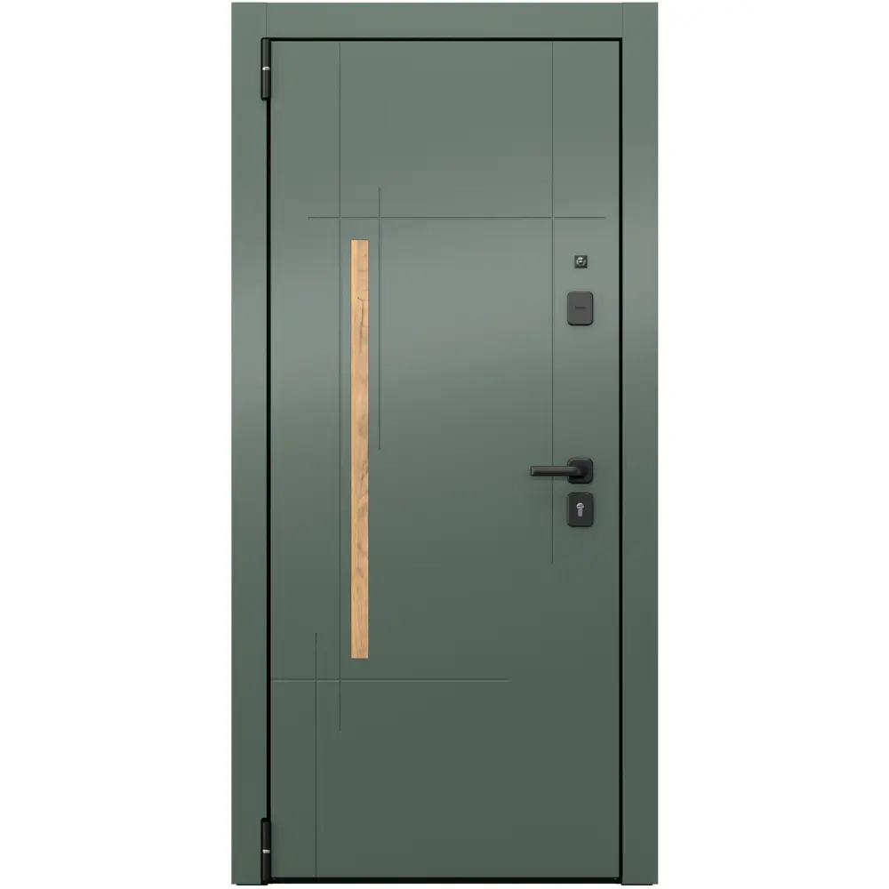 Дверь входная металлическая Грин Классик 86x205 см левая шелк грейдж TOREX STLM-2028198 - Вид №1