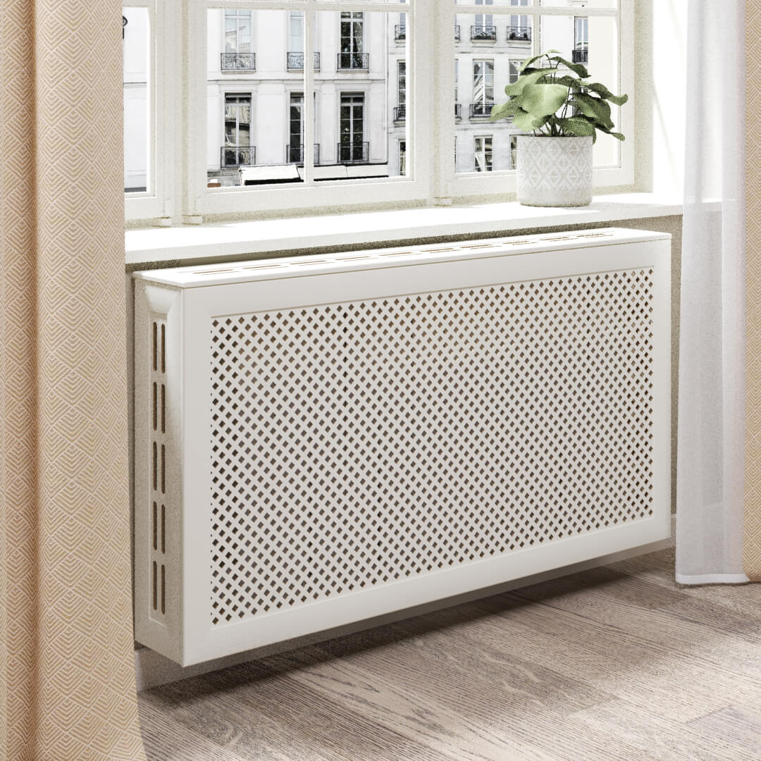 Экран для радиатора 150х60 см Глория белый STELLA STSR-1095 Standart - Вид №1