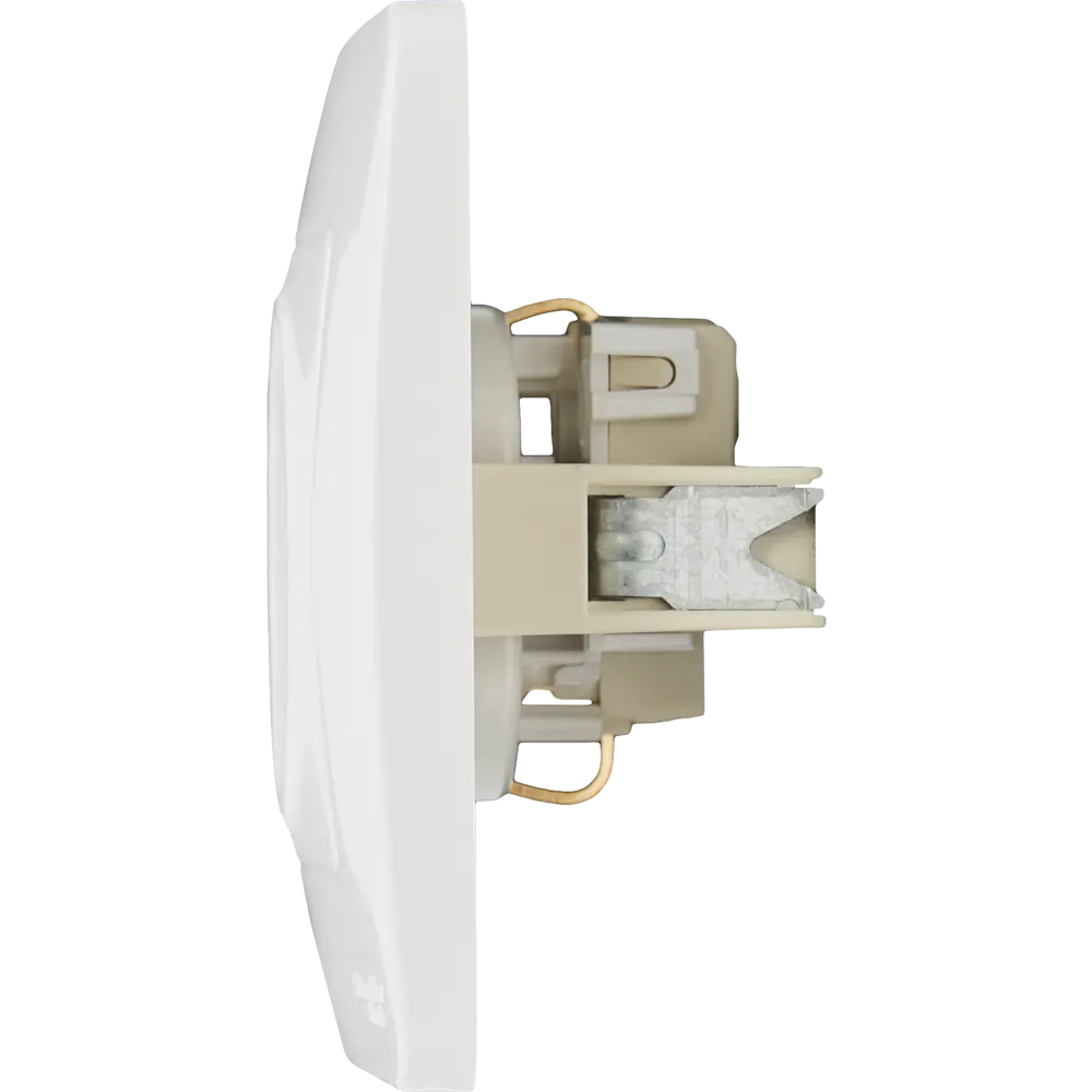 Розетка встраиваемая Systeme Electric Blanca с заземлением со шторками цвет белый STLM-2160464 - Вид №2