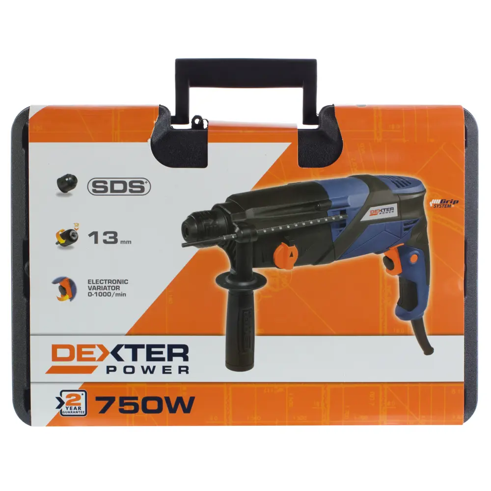 Перфоратор Dexter, 750 Вт, 2,5 Дж DEXTER POWER STLM-2092512 - Вид №4