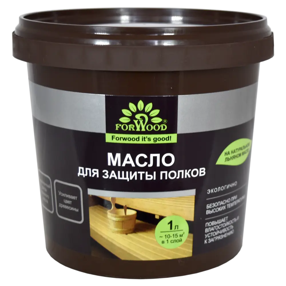 Масло для полков Forwood цвет прозрачный 1 л STLM-2091041