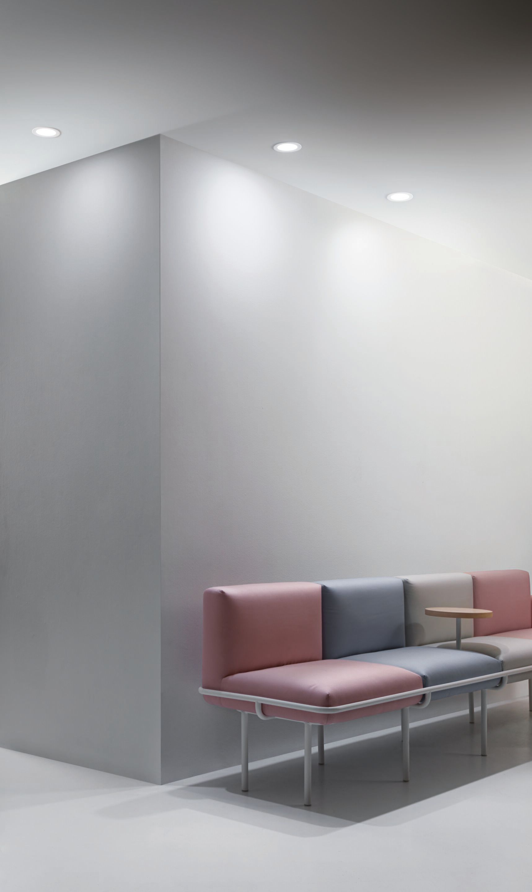 Встраиваемый светильник из поликарбоната с системой RGB Fan Europe Lighting INTEC ARCH-00066964 - Вид №1