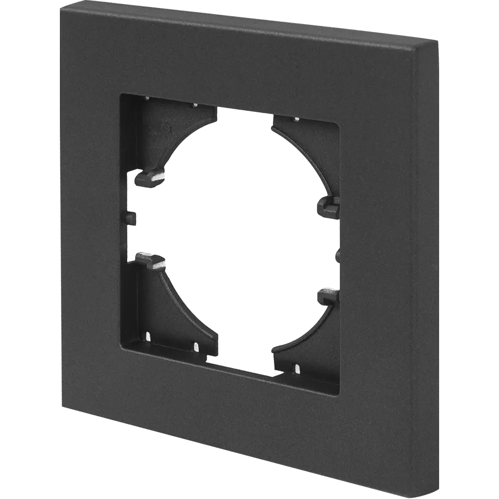 Рамка GUSI Electric City графит для розеток и выключателей 84695698 Ugra STLM-0053798 - Вид №1