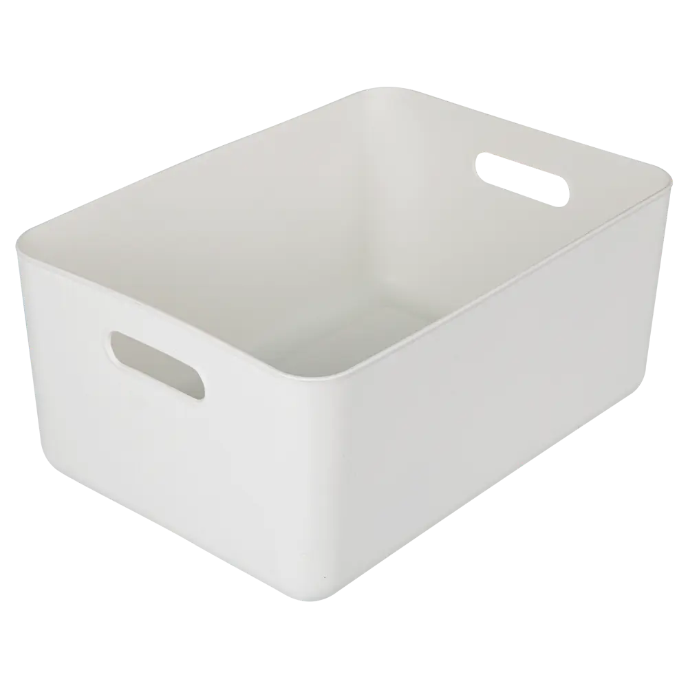 Santreyd Органайзер для хранения 35.7×24.7×16 см белый пластик 89374411 Ящик для хранения STLM-1534151